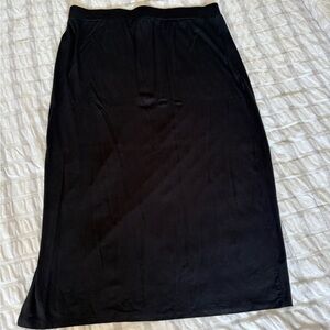 XXL - Liz Claiborne Classic Black Maxi Skirt